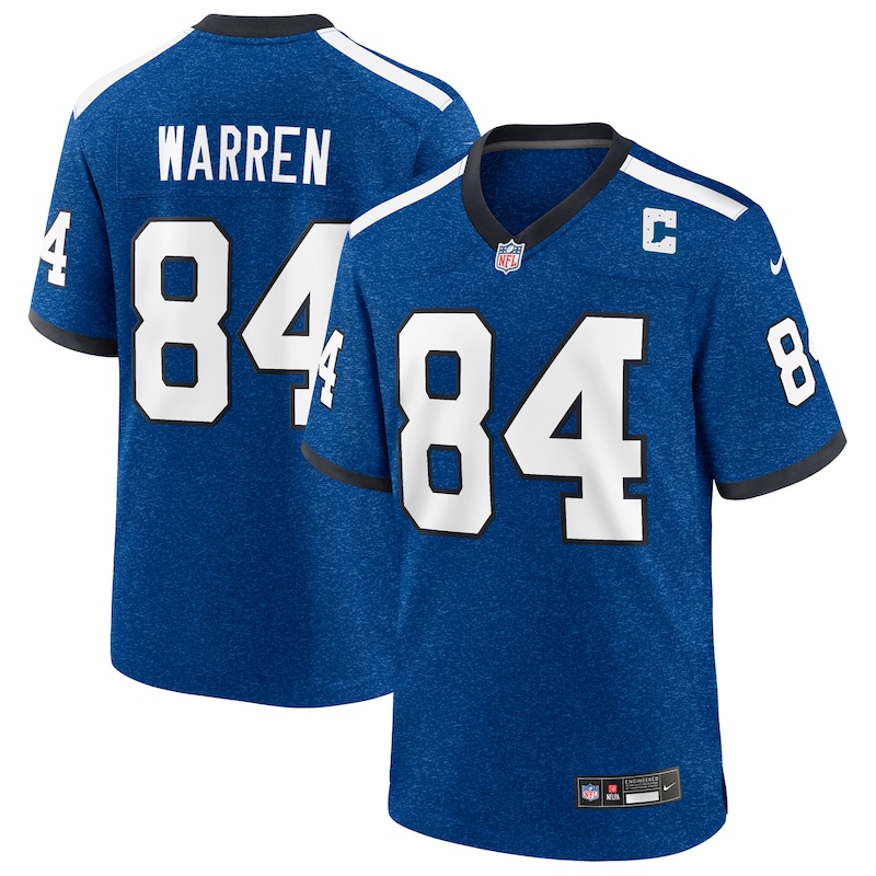 None Tyler Warren Fan Favorite IND Colts Official Jersey Football Appa