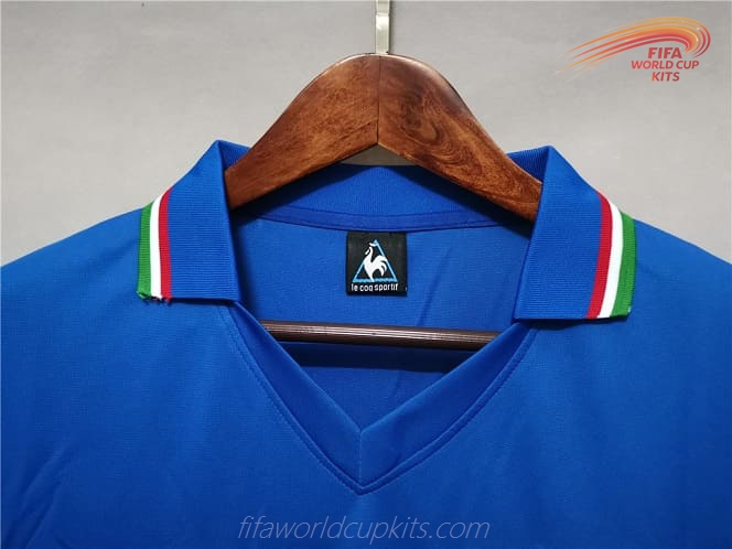 Italy Soccer Kit 1982 WC Finals Home
