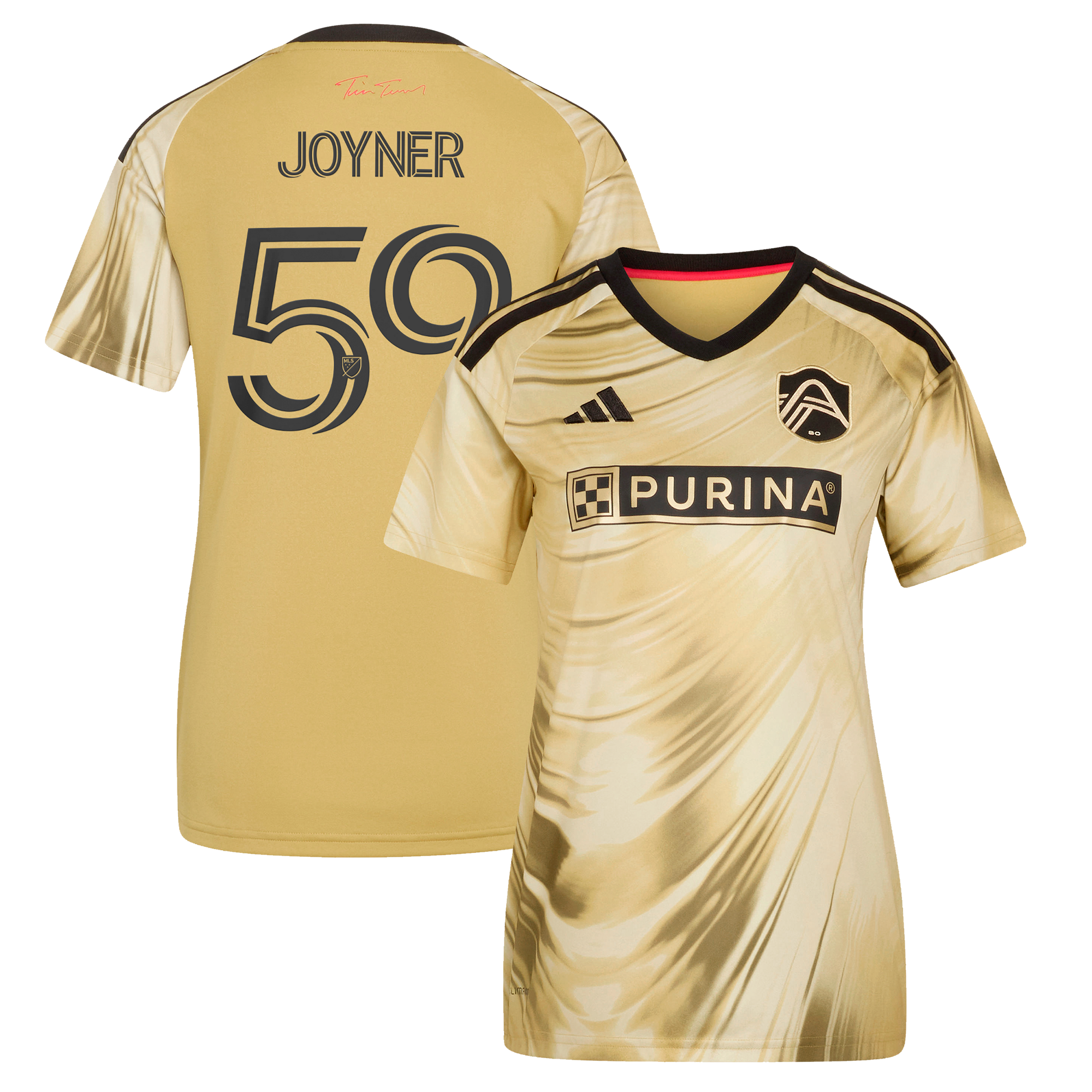 [LK] MyKhi Joyner St. Louis CITY SC Women's 2026 The Tina Turner Kit Replica Jersey - Yellow