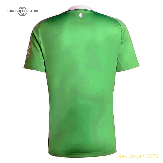 Performance 2025-2026 Man Utd Third Goalkeeper Shirt Green