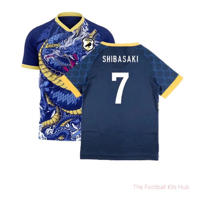 Japan 2025-2026 Third Concept Football Kit (Libero) (SHIBASAKI 7)