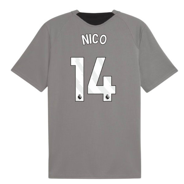 [DDJ] 2026-2027 Man City Training Jersey (Cast Iron) (Nico 14)