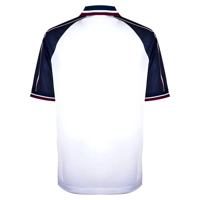 1998 Man City Soccer Jerseys high-end Away Shirt - Adults