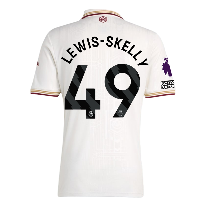 Arsenal Lewis Skelly 2025-2026 UCL Third Jersey – Authentic Shirt