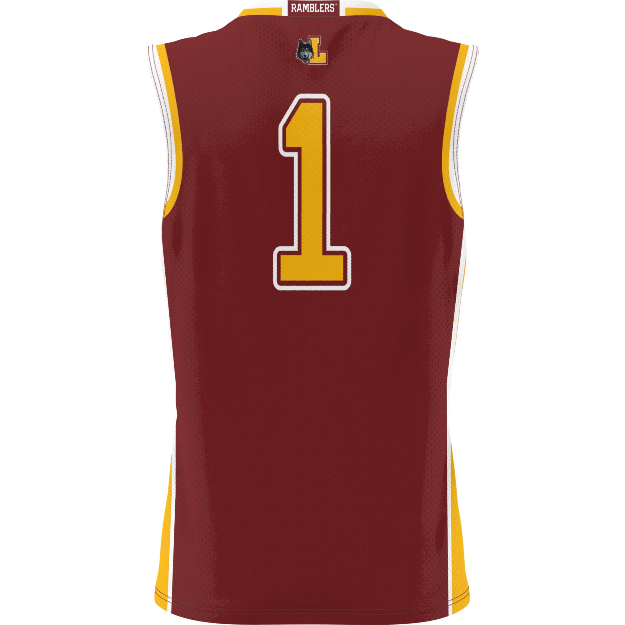 #1 Loyola Chicago Ramblers GameDay Greats Lightweight Basketball Jersey - Maroon