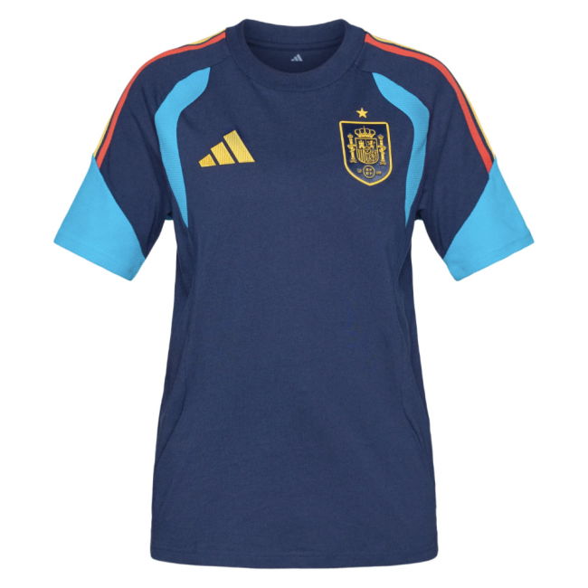 Euro Authentic Spain 2026-2027 Spain Training Tee (Night Indigo)