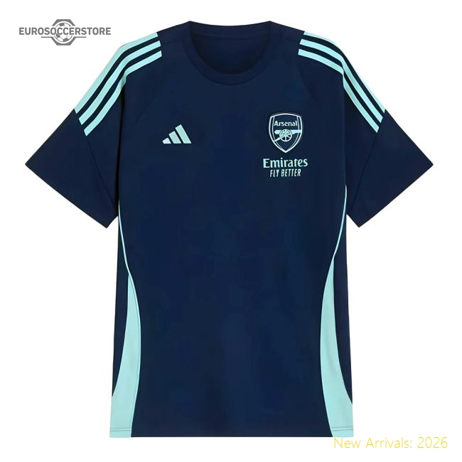Arsenal 2024-2025 Training Football Tee (Night Sky) In Multiple Adult