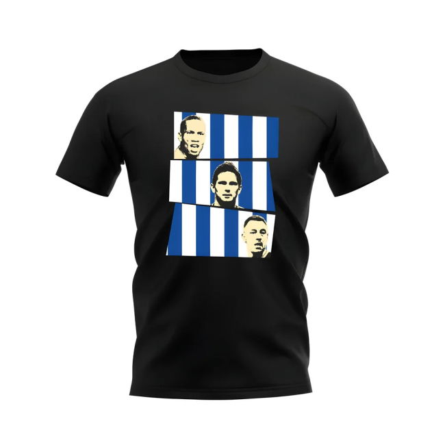 Drogba Lampard Terry Chelsea Trio supporter T-Shirt