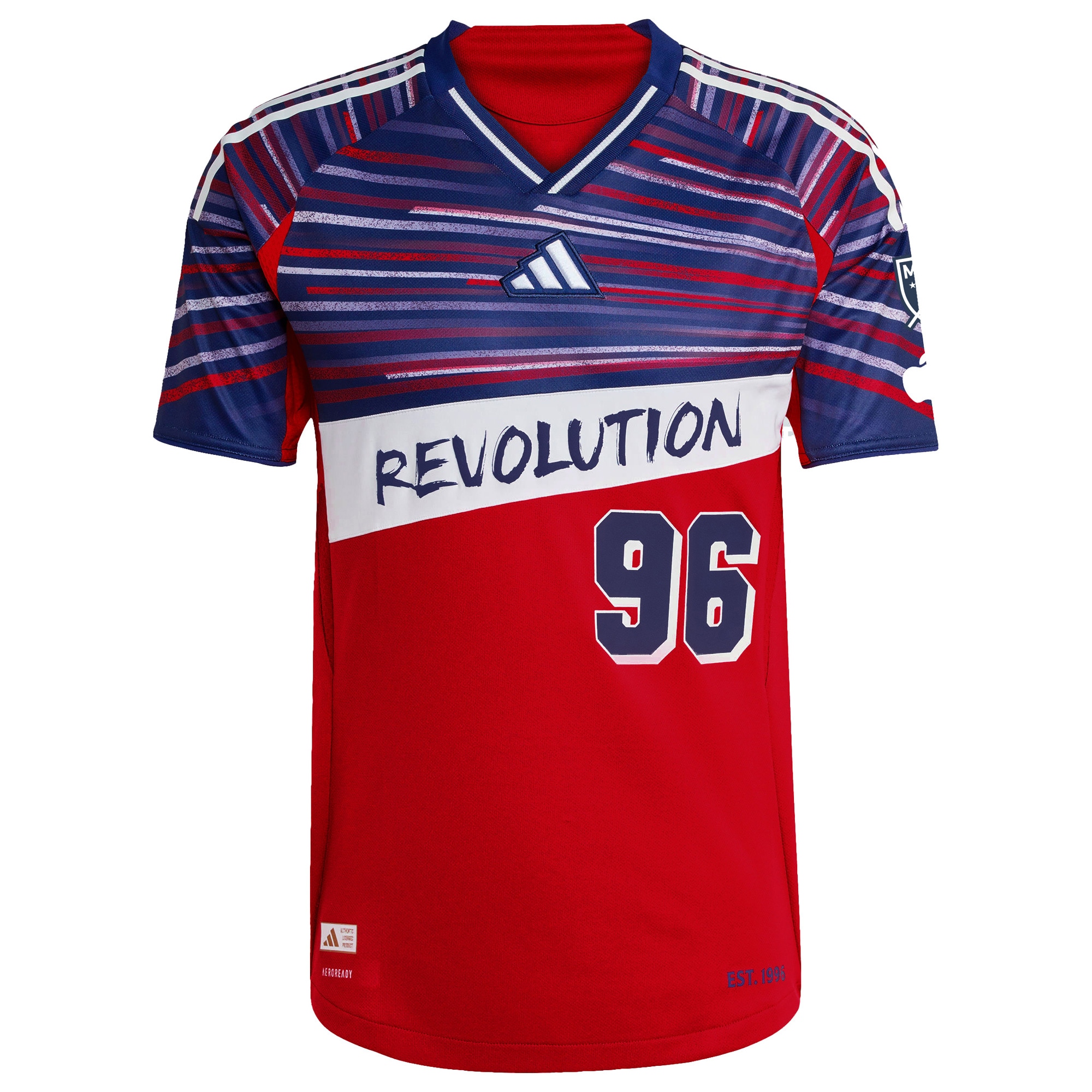 [JED] New England Revolution 2025 Third Authentic Custom Jersey - Red