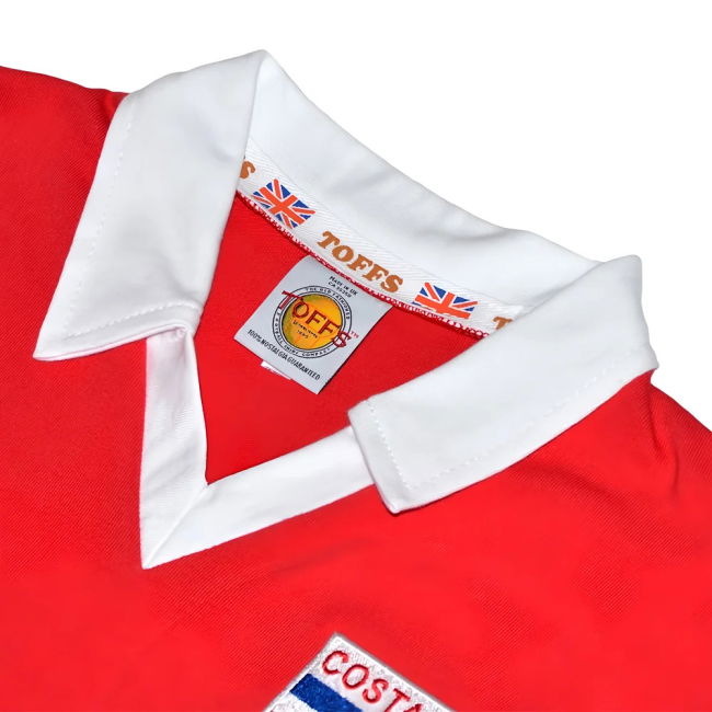 Limited-Edition Collector'S-Item Costa Rica 1990 Retro Football Shirt