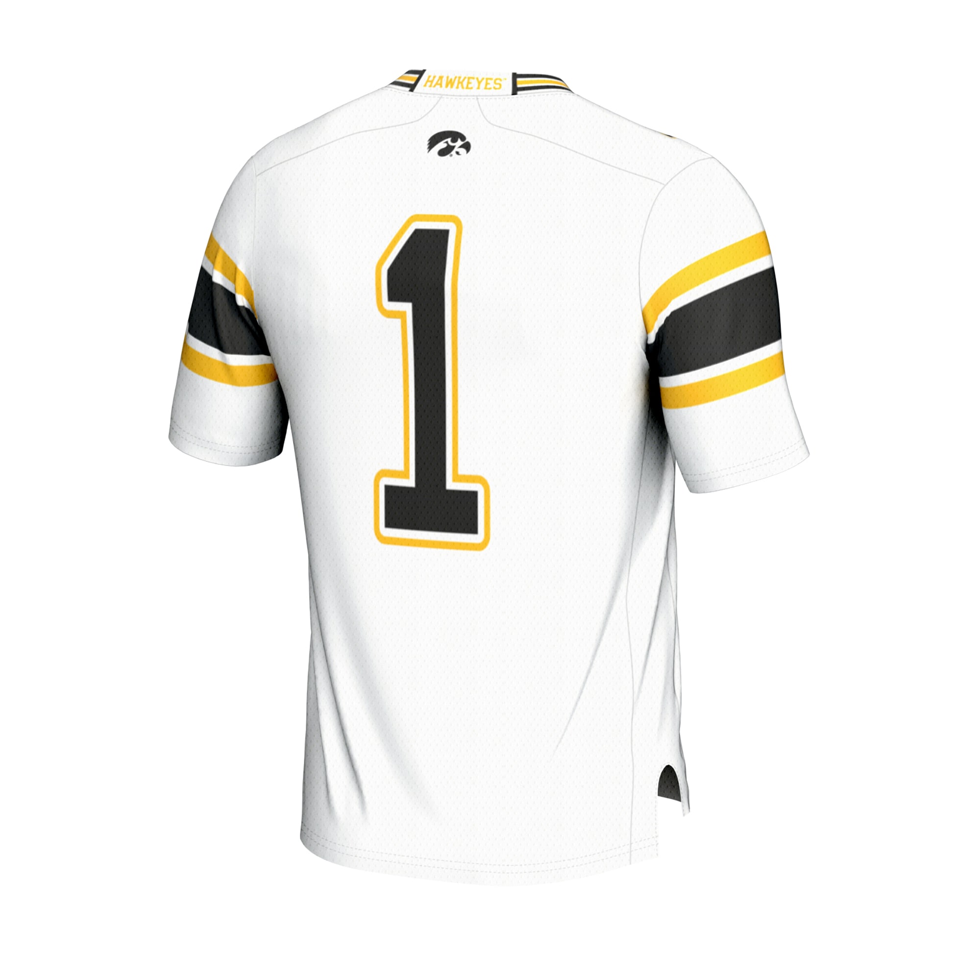 Iowa Hawkeyes GameDay Greats Youth Lightweight Collegiate Football Fashion Jersey - White