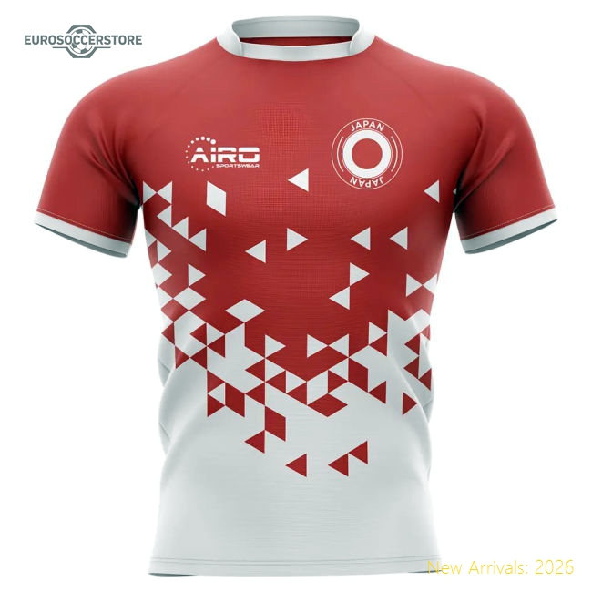 2025-2026 Japan Home Concept Rugby Shirt - Womens