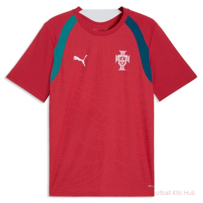 [SJH] 2026/27 Portugal Training Jersey (Red)