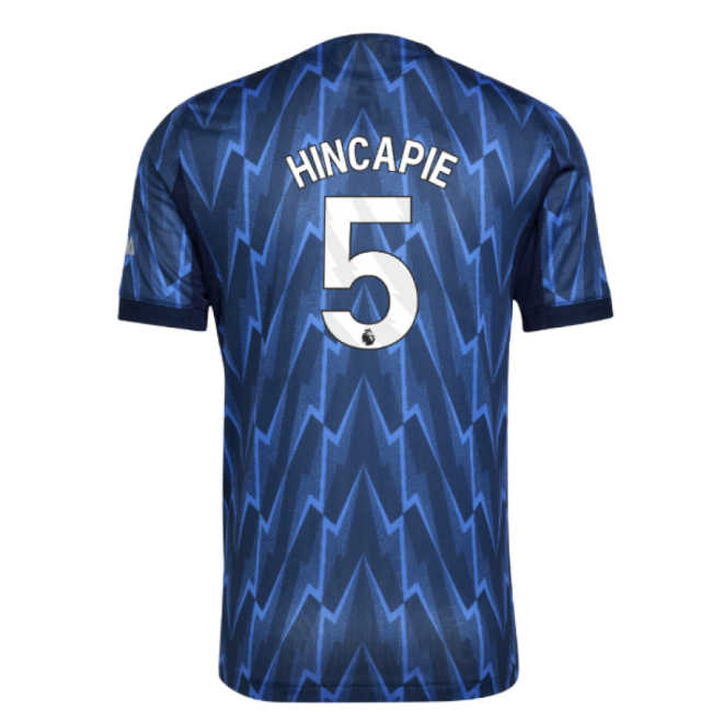 Hincapie 5 Arsenal Soccer Club Contemporary Away Game Jersey