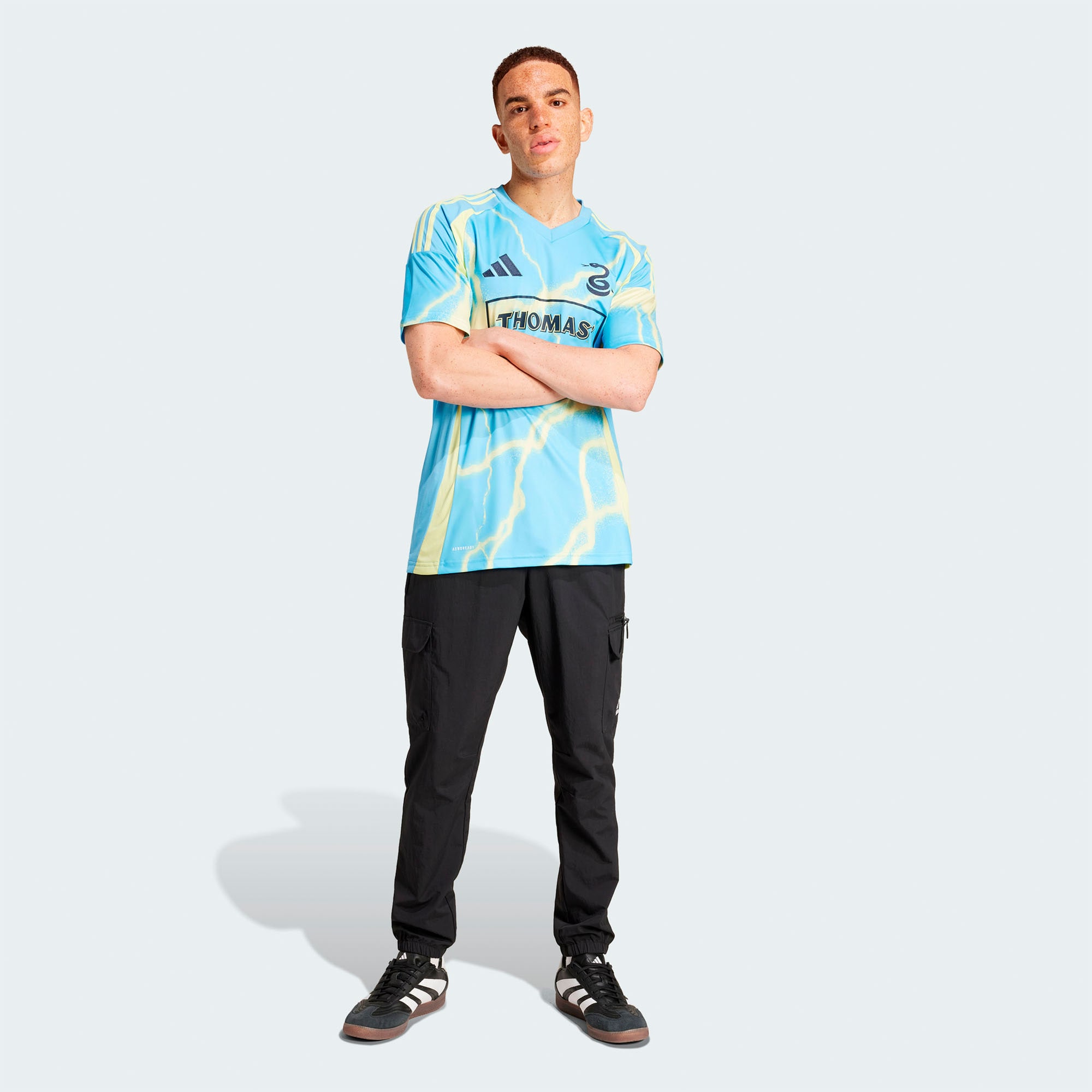 [LK] Philadelphia Union 2025 The Voltage Kit Replica Jersey - Blue