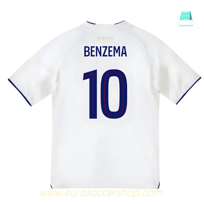 2025-2026 Olympique Lyon Home Shirt (Kids) (Benzema 10)