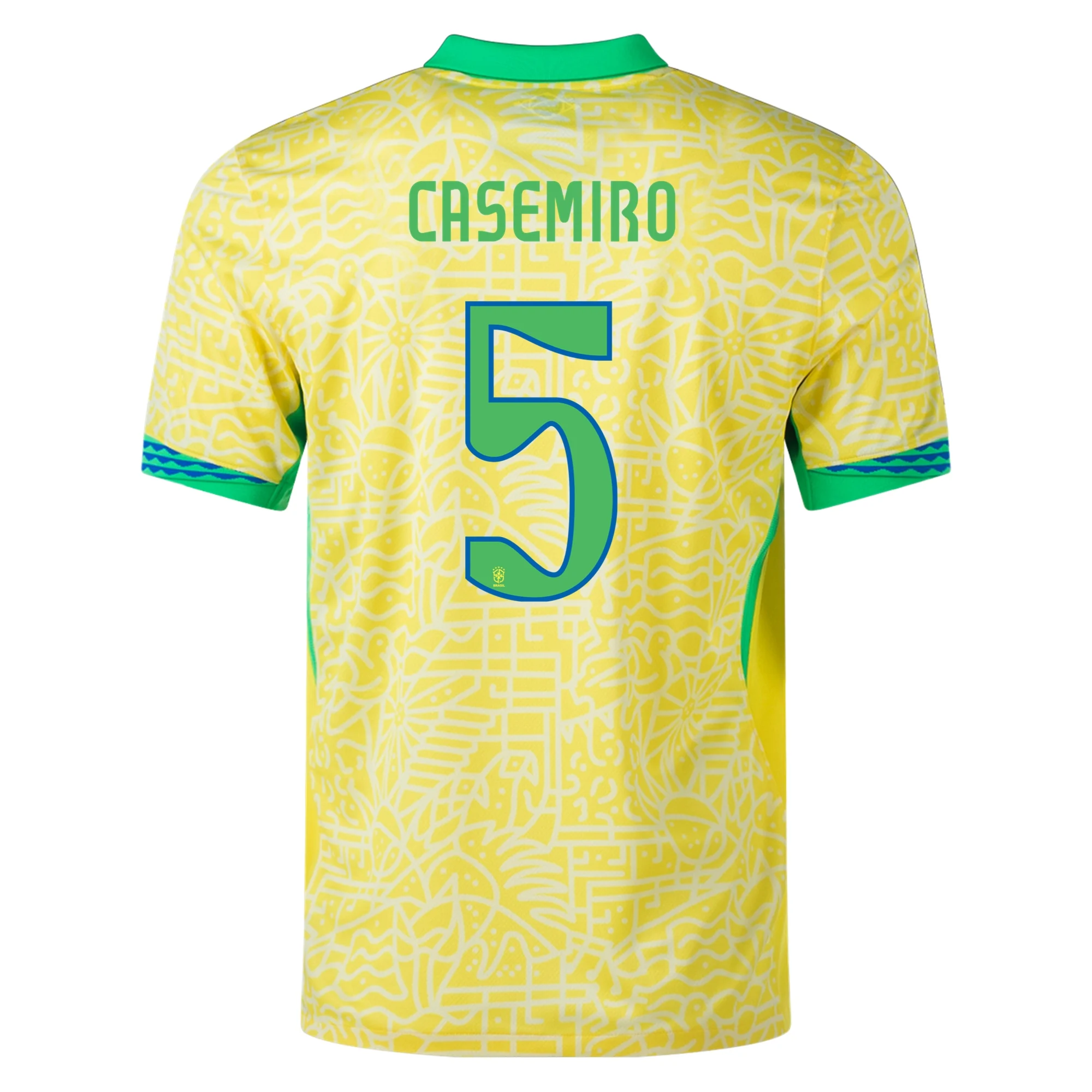 Brazil 2024-2025 Home Shirt –  Player Version S