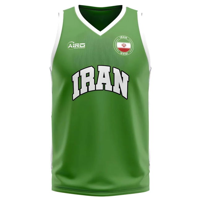 Climate-Control Elite Iran Home Concept Basketball Shirt