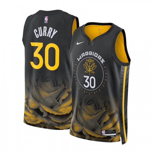 Limited Stock Golden State Warriors Stephen #30 NBA Replica Jersey