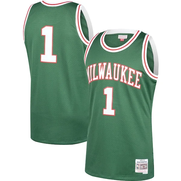 Oscar Robertson MIL Official Swingman Jersey - High-Quality