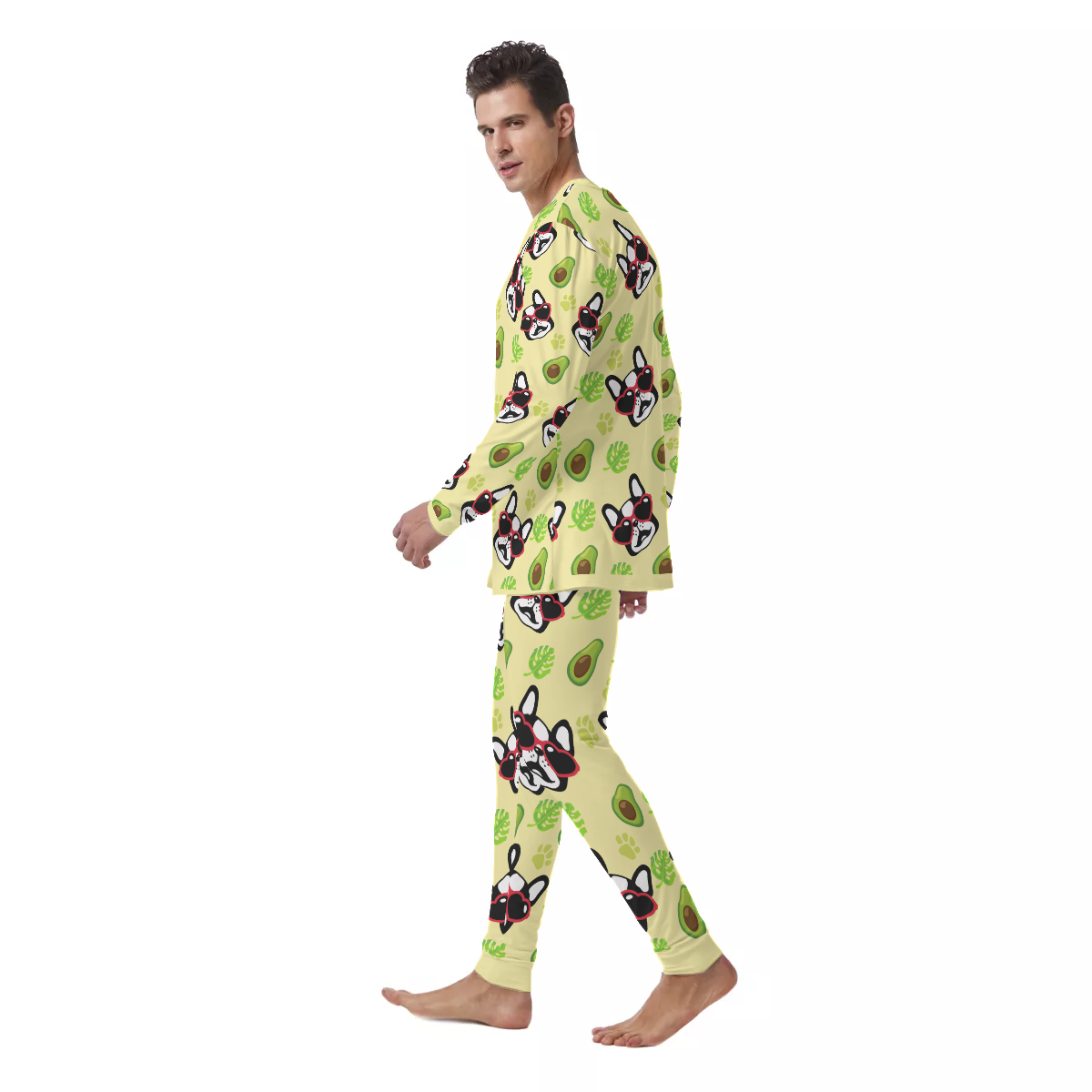 Cozy Minimal-Aesthetic Cooper - Men's Pajamas for Casual Outings Stylish