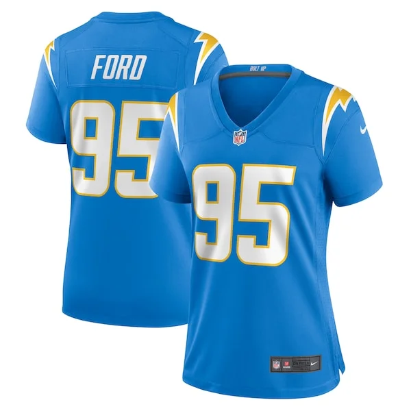 None Poona Ford Game Jersey - Blue | NFL Player Jersey | NFL Football