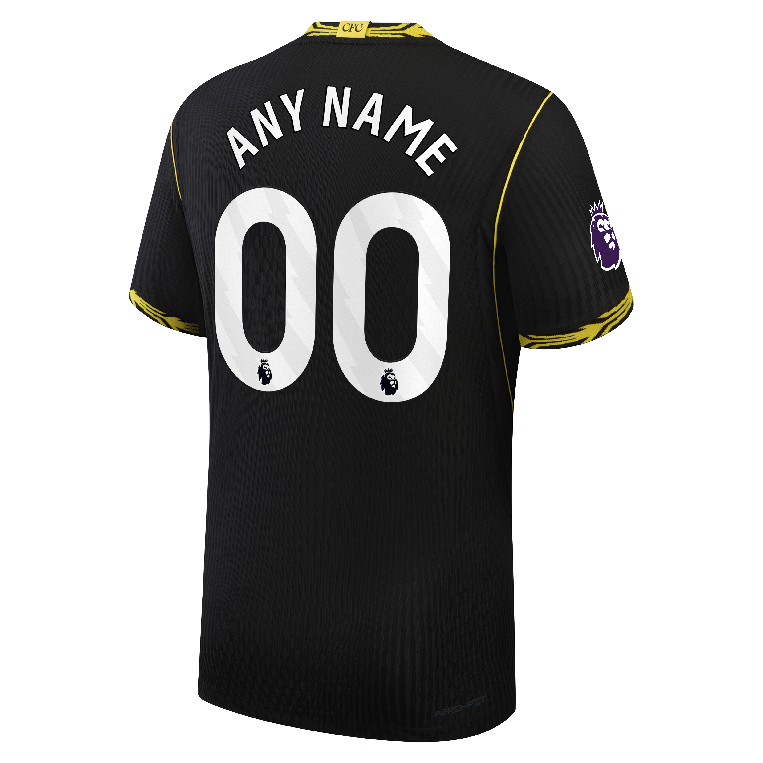 [SJH] Chelsea 2026/27 Away Match Authentic Custom Jersey - Black