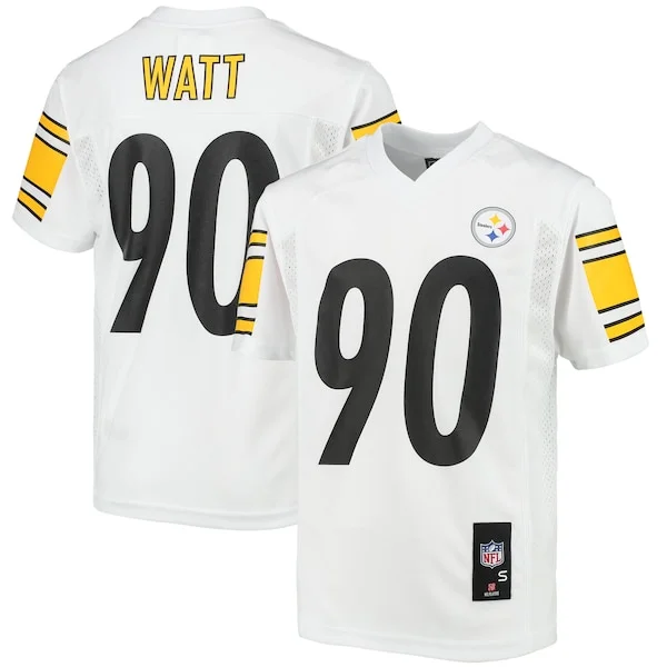 Pittsburgh Steelers Replica NFL Jersey - White | Authentic Football...