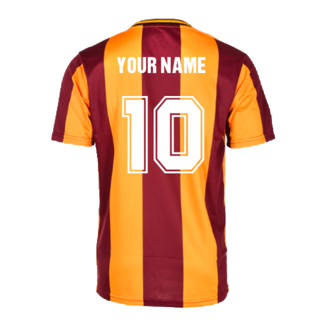 1987-1988 Bradford City Home Retro Shirt (Your Name) | Must-Have