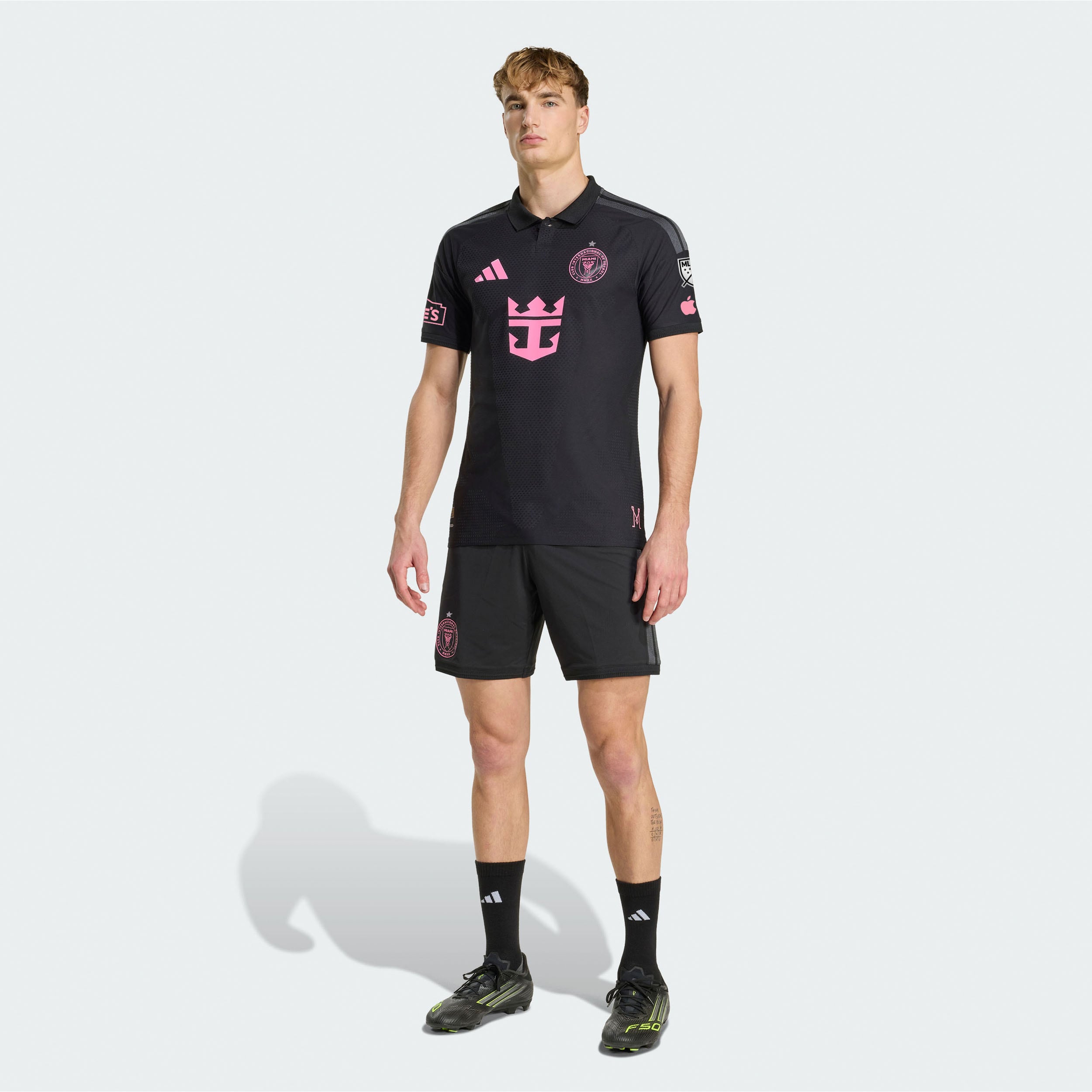 [SJH] Inter Miami CF 2026 Presagio On-Field Authentic Patch Jersey - Black