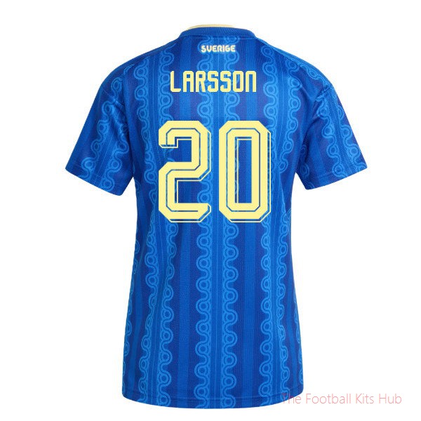2026-2027 Sweden Away Shirt (Womens) (Larsson 20)