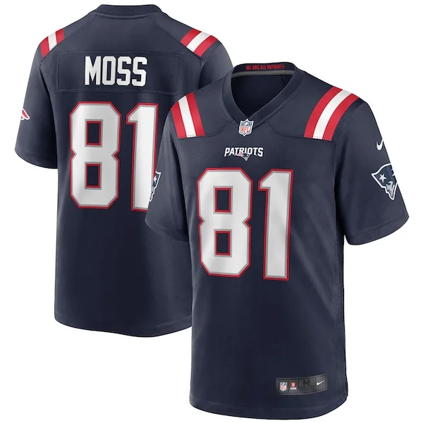 New England Patriots Game NFL Jersey - Navy | Durable Football Apparel
