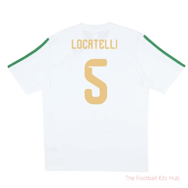 2026-2027 Italy DNA Tee (White) (Locatelli 5)