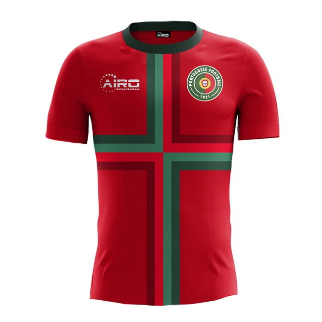 National 2025-2026 Portugal Airo Concept Home Shirt (Ronaldo 7)