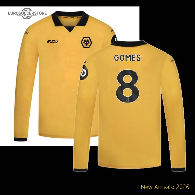 Football Team Kids Hypoallergenic Gomes Jersey 2025-2026