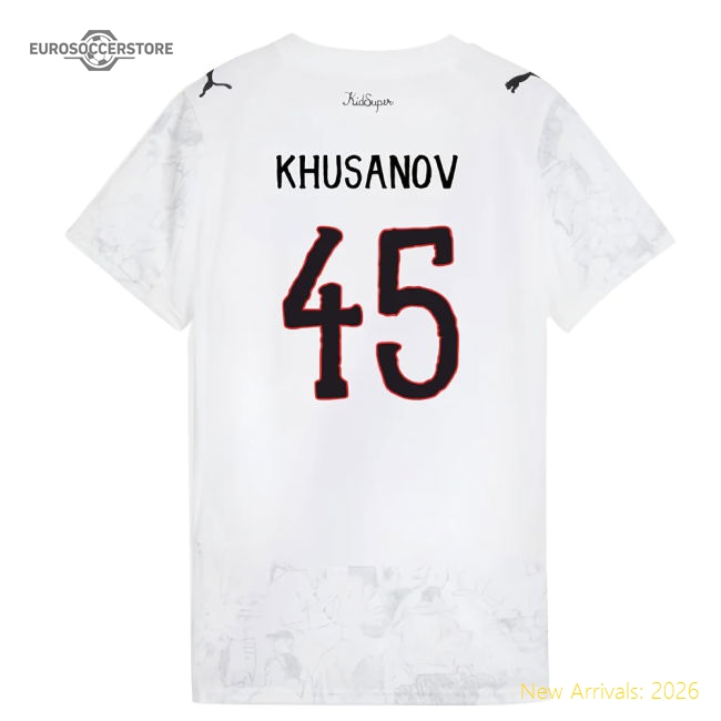 Comfortable Football Team Womens Jersey Khusanov 2025-2026 Drycell
