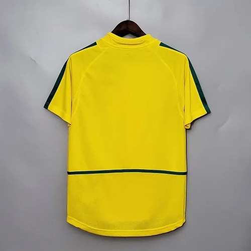2002 Brazil Authentic Jersey Retro World Cup - Modern Comfort Fit -
