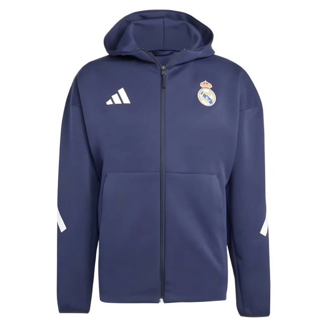 Real Madrid Soccer Club Sleek Jacket Soccer Jersey