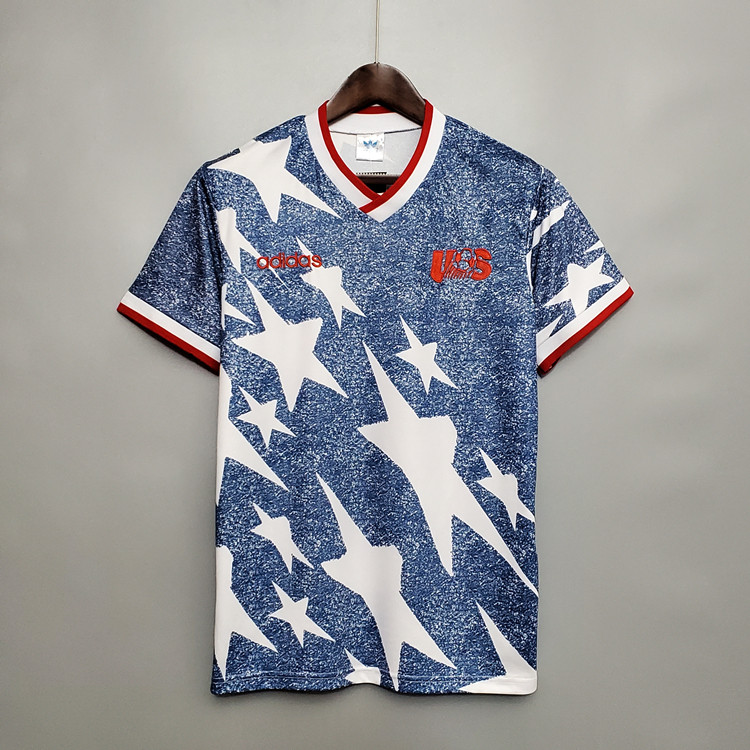 United States Retro Soccer Jersey Football Shirt 1994 - Official