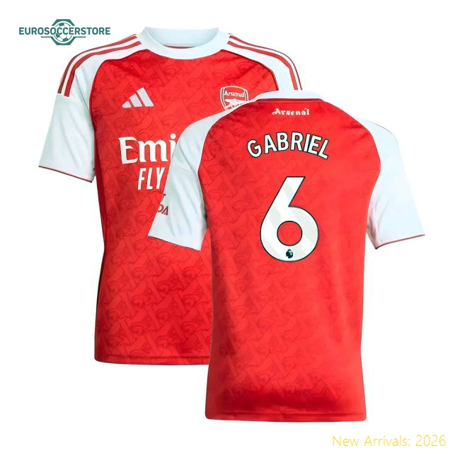 Durable Arsenal Kids Gabriel Jersey 2025-2026 Quick-dry