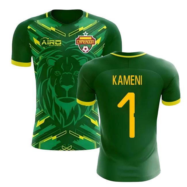 Player Issue Style Cameroon Top Level Home Pro Level Shirt (1)