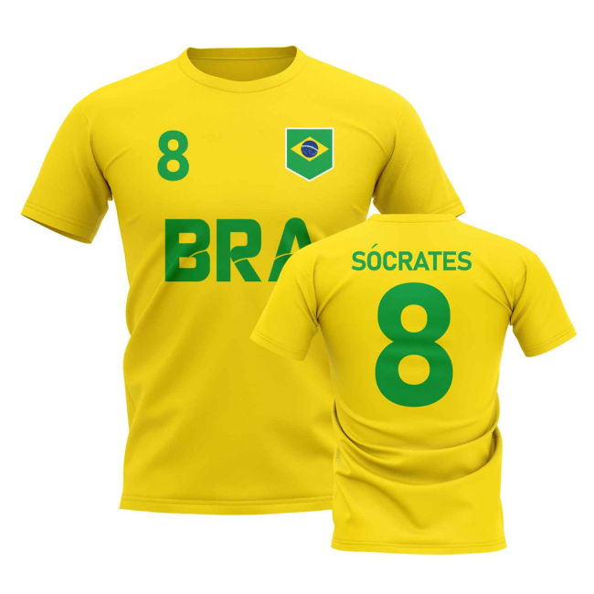 Match Socrates Country Code Hero T-Shirt (Yellow) Match