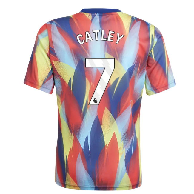 classic 2025-2026 Arsenal Pre-Match Shirt (Victory Blue) - Kids (Ca...