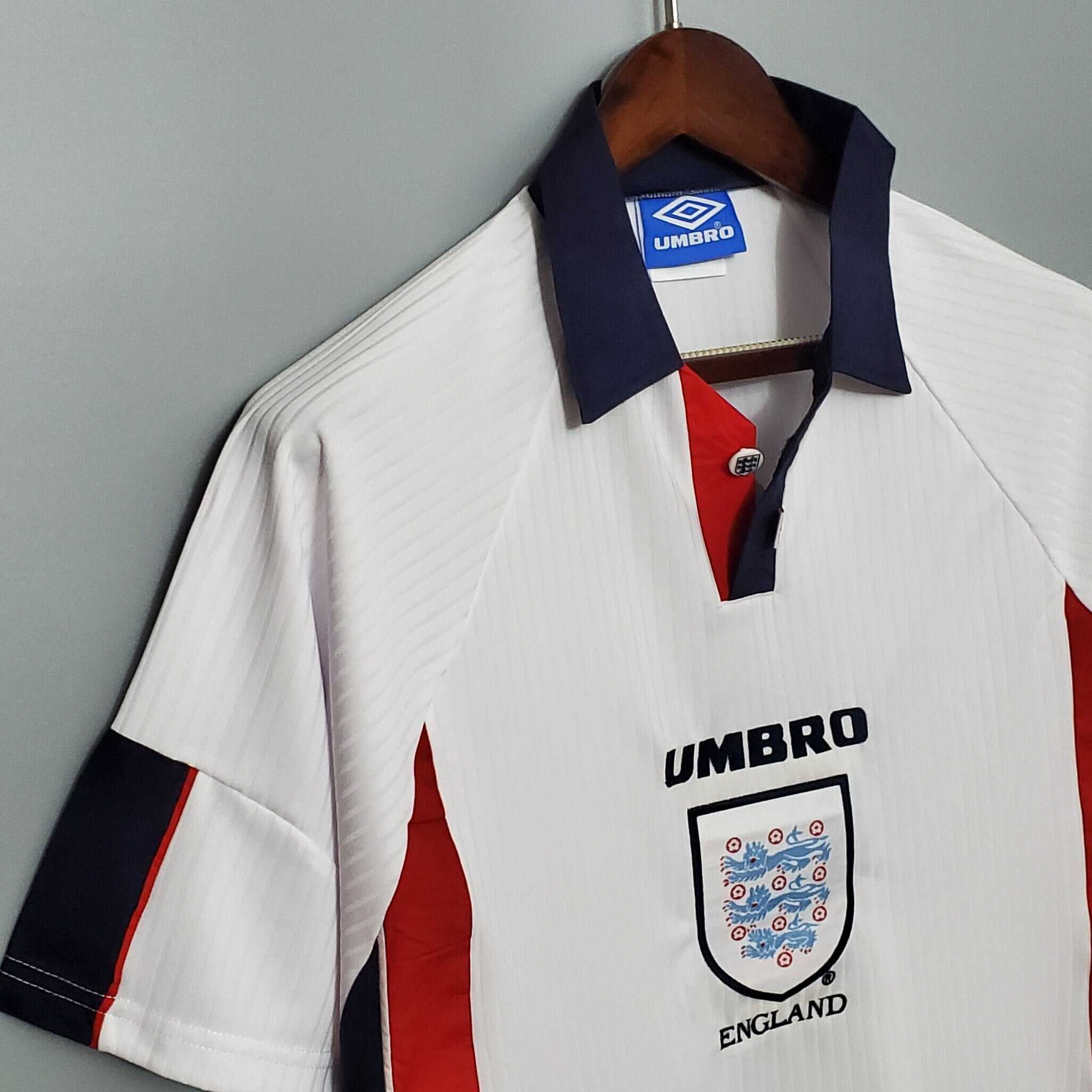 Cheap 1998 England Home retro kit