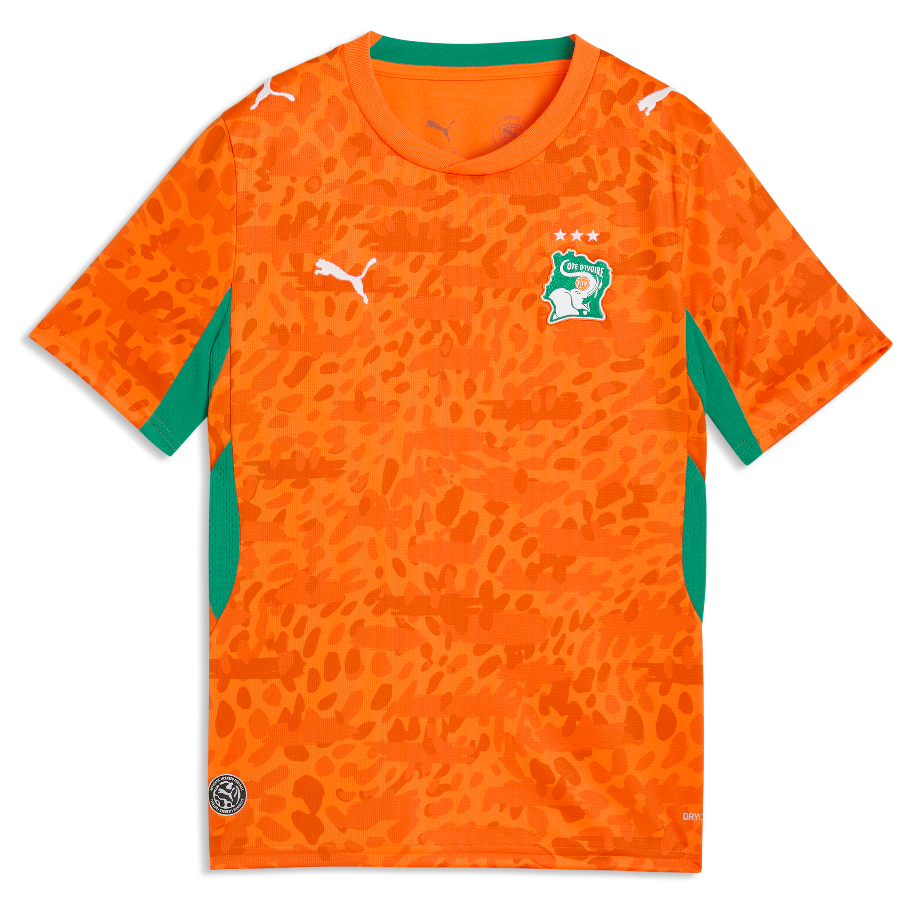 [SJH] Ivory Coast National Team Youth 2026 Home Replica Jersey - Orange