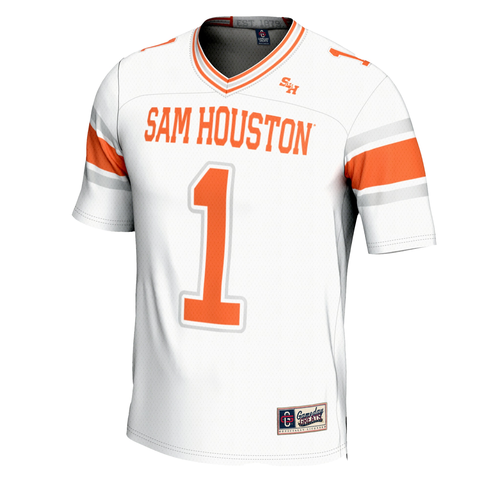 #1 Sam Houston State Bearkats GameDay Greats Youth 2026 Season Football Jersey - White