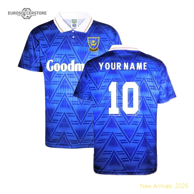 Portsmouth 1992 Fa Cup Semi Final Shirt (your Name) - Match Day Jersey