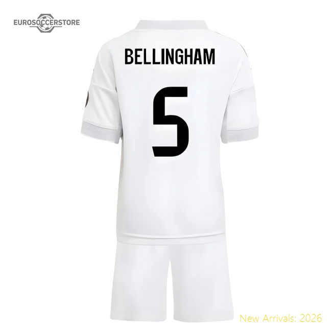 Real Madrid 2024-25 Home Fan Version For Adults (Bellingham