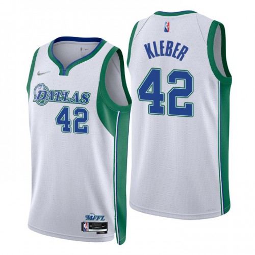 Nike Mavericks White Dallas Mavericks #42 Jersey - Discounted