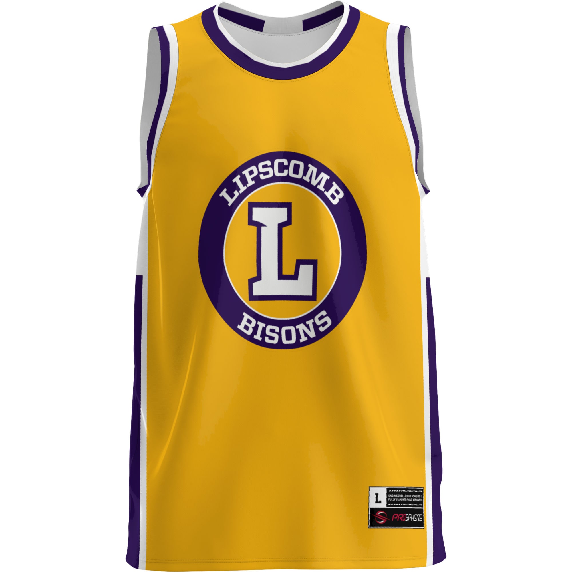 [DDG] Lipscomb Bisons GameDay Greats Lightweight Basketball Jersey - Purple